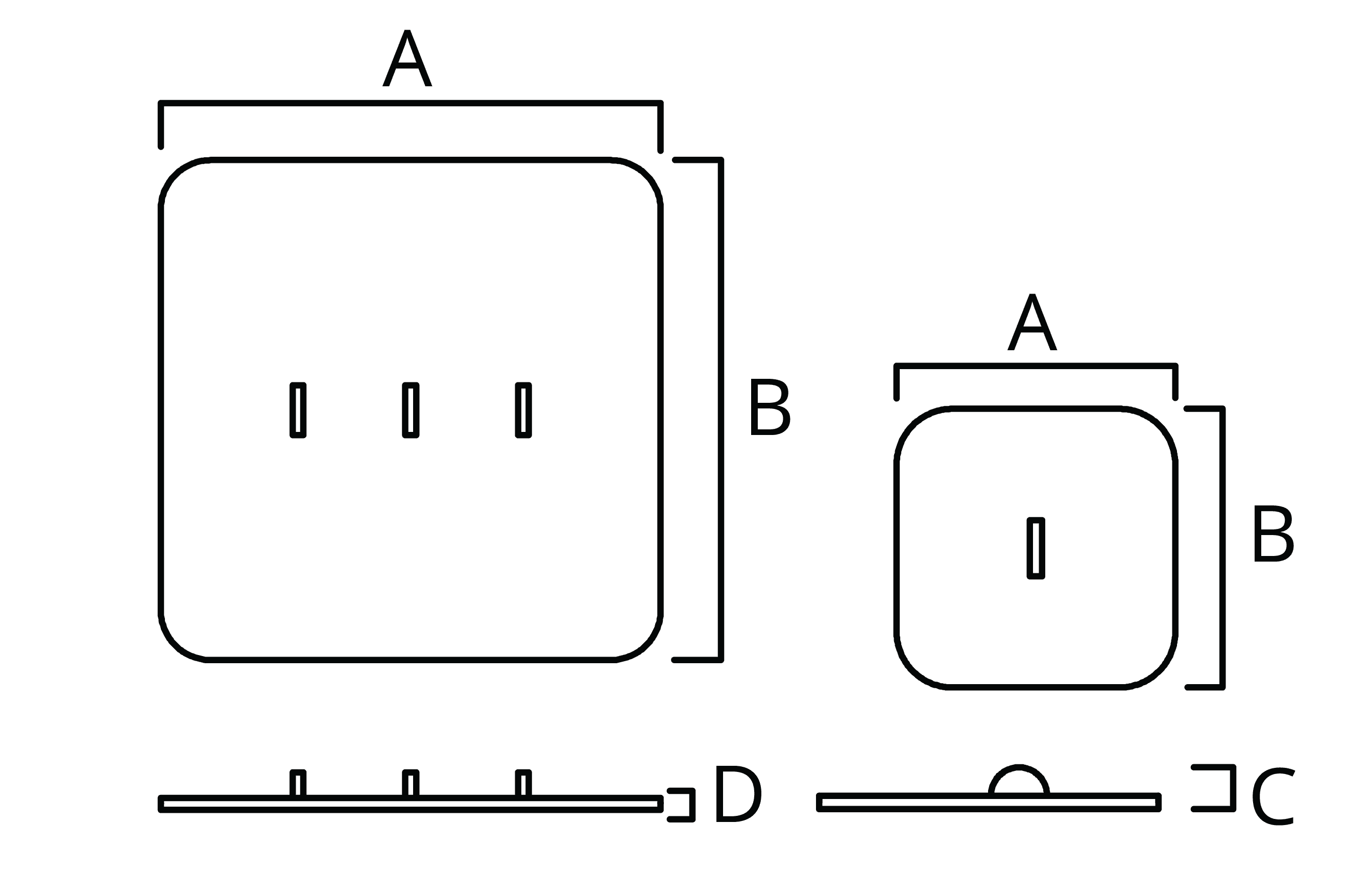 Technical diagram showing sellar floor implant with tab configurations and dimensional measurements