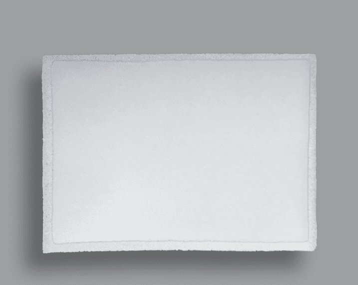 Universal Porous Polyethylene Membrane Sheet Medical Device Square flat white membrane sheet with fine texture